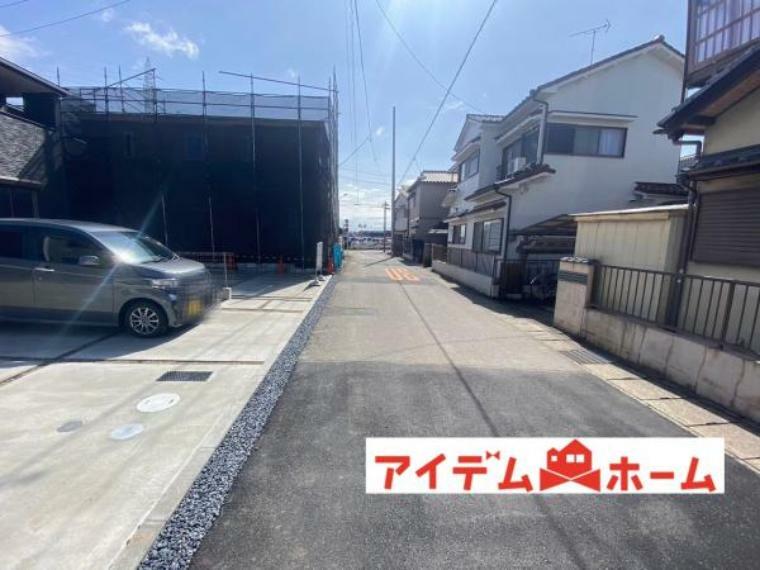 現況写真 前面道路 2024年1月30日撮影