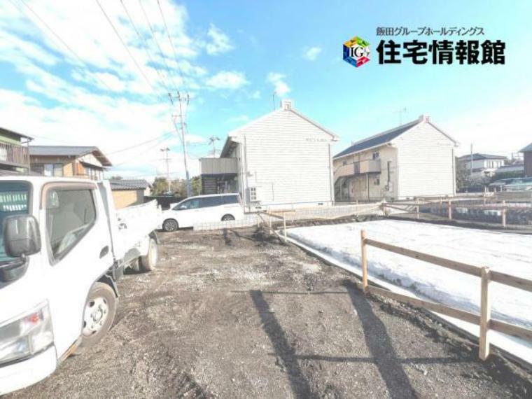 現況写真 建設中の現地外観写真です。ぜひ現地をご覧ください。