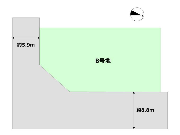 区画図 B号地