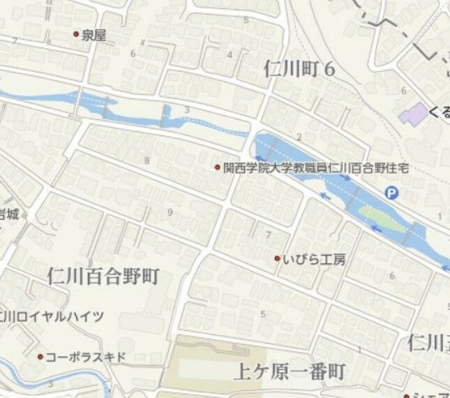 周辺の街並み 周辺地図