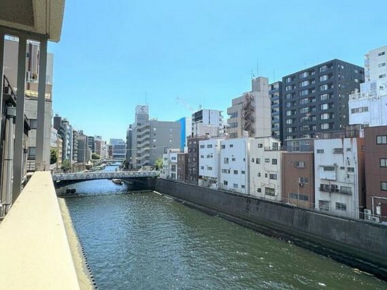 ご自宅から神田川が見えます！