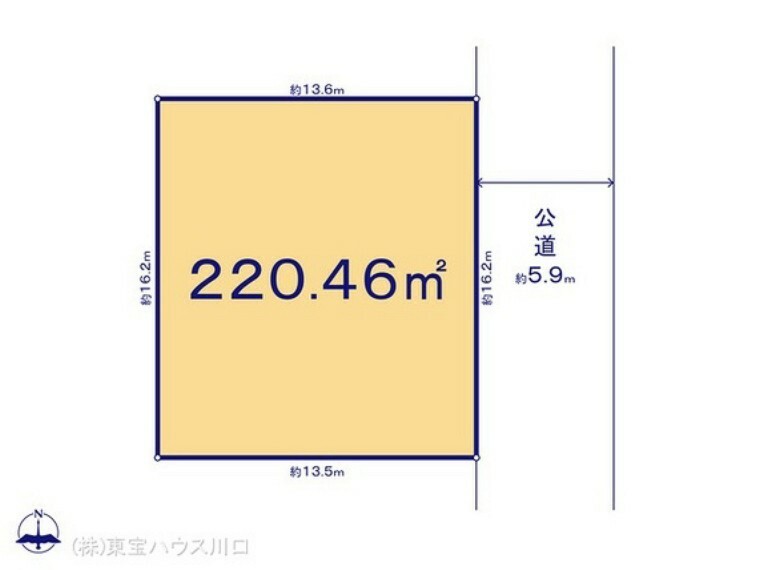 区画図 図面と異なる場合は現況を優先