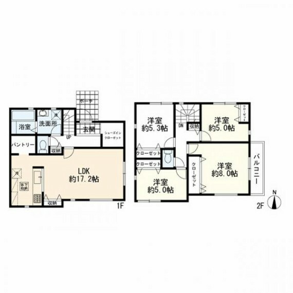 間取り図 間取図　4LDK