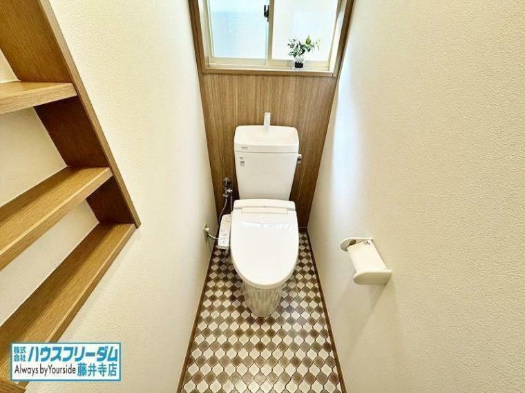 トイレ トイレは1階と2階に設けられています
