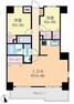 間取り図 ■採光・通風良好な3階部分の南西向き2LDK