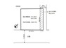 土地図面 南東・北東角地、前面道路　約5.4m公道に面す