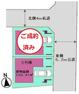 区画図 ■前面道路は東側5.2m公道で車庫入れもスムーズ  ■愛車にうれしいビルトイン車庫付き（奥行き約4.55m）