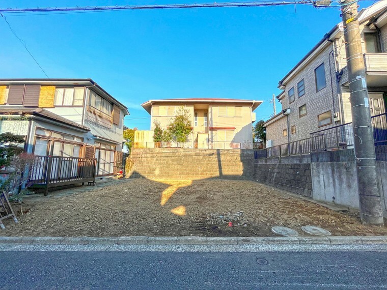 現況写真 建築条件なしの売地です。お好きなハウスメーカーで建築していただけます。