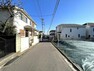 現況写真 前面道路含む現地土地写真