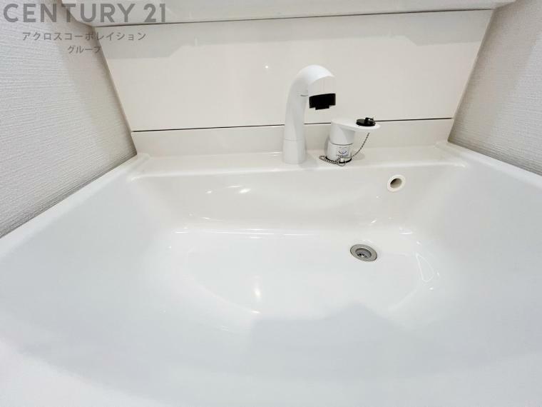 身の清潔を保つための専用スペースで、手洗いや歯磨きが便利に行えます。収納スペースがあり、洗剤やタオルを整理もできます。鏡や照明が備わり、身だしなみの確認がしやすく、忙しい朝でも効率的に準備ができます。