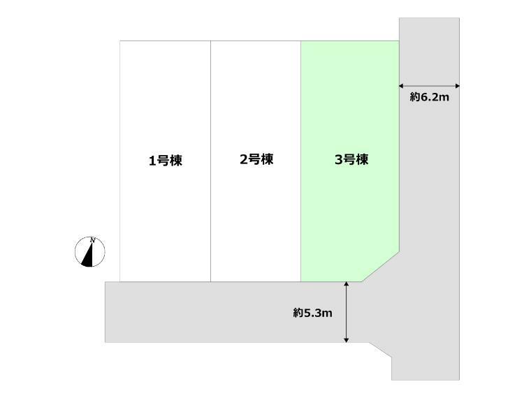 区画図 3号棟