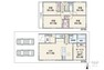 間取り図 間取りは延床面積101.85平米の4SLDK。