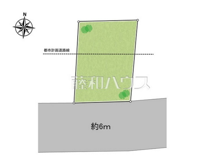 区画図 全体区画図　【八王子市中野上町2丁目】