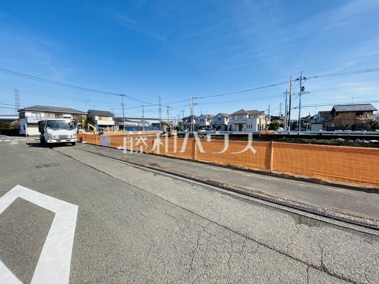 現況写真 接道状況および現場風景　【日野市万願寺3丁目】