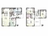 間取り図 《G号棟　間取図》各部屋に収納スペースがあり、主寝室には大きめのWICもありますので収納には困りません！