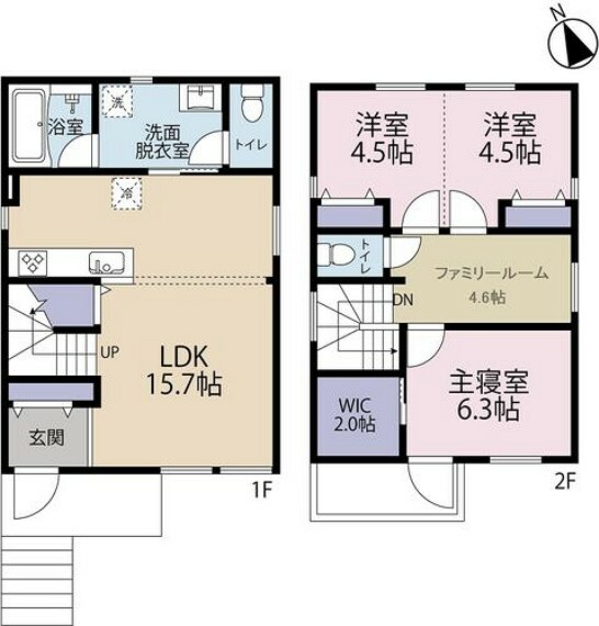 間取り図です