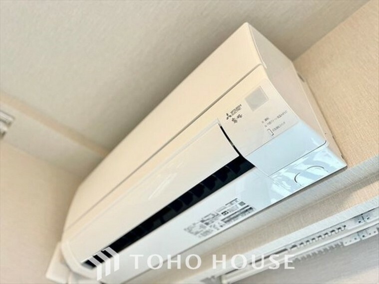 冷暖房・空調設備 【Air conditioner】新品のエアコンが標準装備。