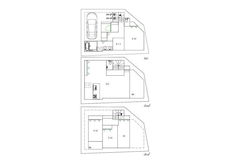 区画図 建物参考プラン