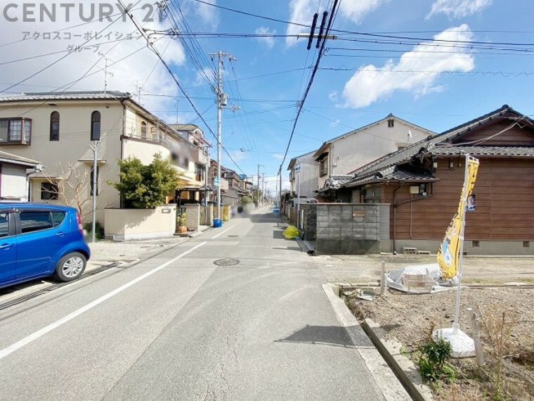 現況写真 前面道路含む現地写真