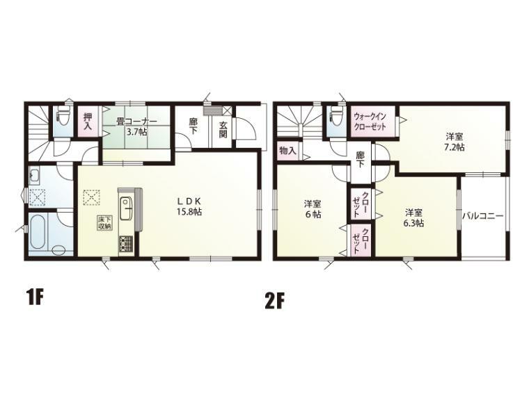 間取り図 4号棟