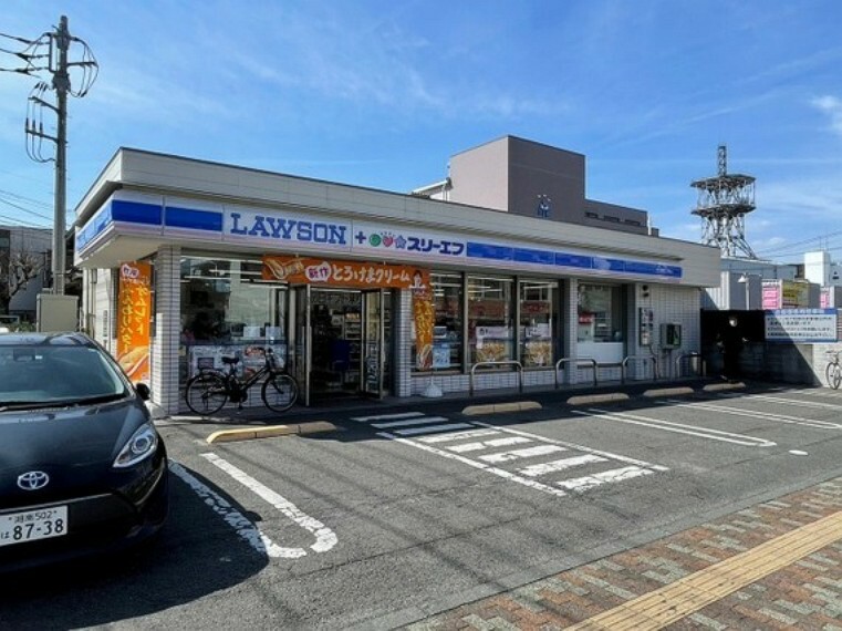 コンビニ ローソン・スリーエフ　大和東店　距離約240m