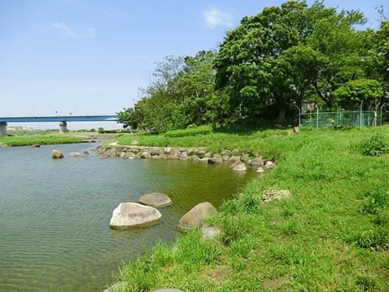 公園 兵庫島公園 国分寺崖線の豊かな緑を望み、兵庫池や開放的な芝生の広場、兵庫池にそそぎこむ流れ等の散策が楽しめます。 若山牧水の歌碑もあり、多摩川の水辺の環境と歴史を生かした憩いの場となっています。