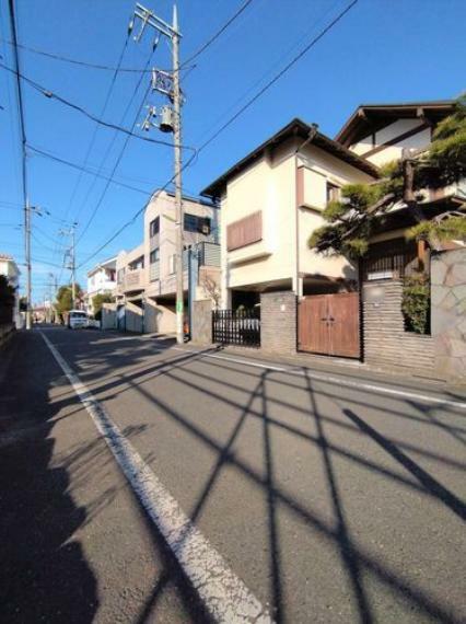 現況写真 現地の周辺環境や駅までの道のりなど、住環境も合わせてご確認いただきながらご検討ください。