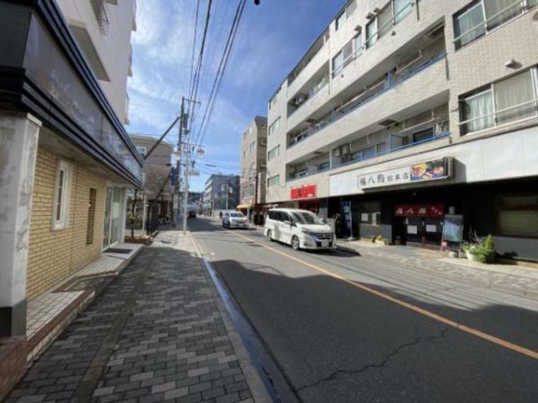 眺望 前面道路「せいぶ通り」