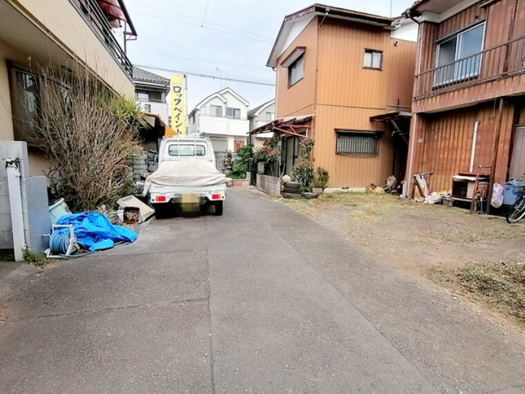 現況写真 前面道路含む現地写真■昭島市緑町1　売地■