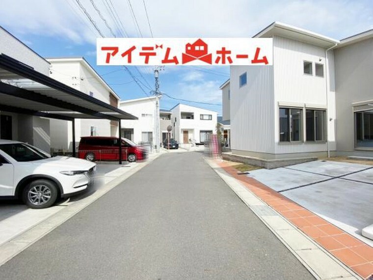 現況写真 前面道路 2024年2月19日撮影