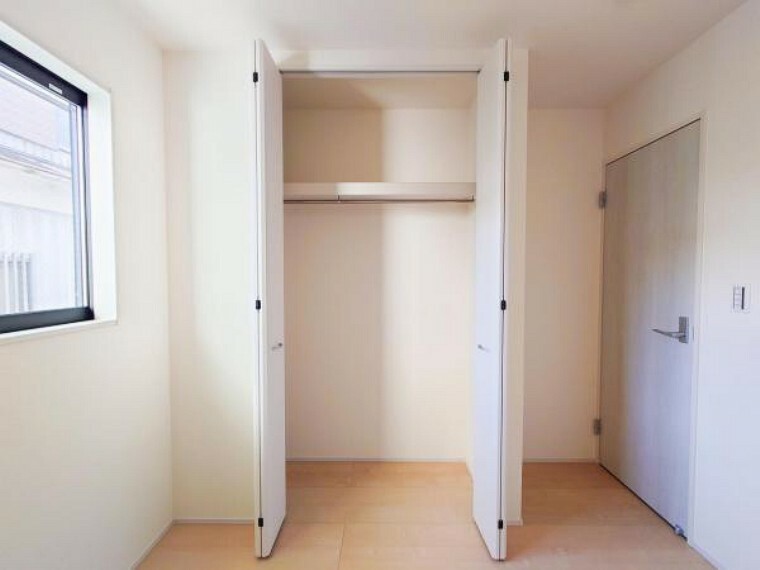 収納 各室収納付でお部屋のスペースをそのまま最大限に活用可！
