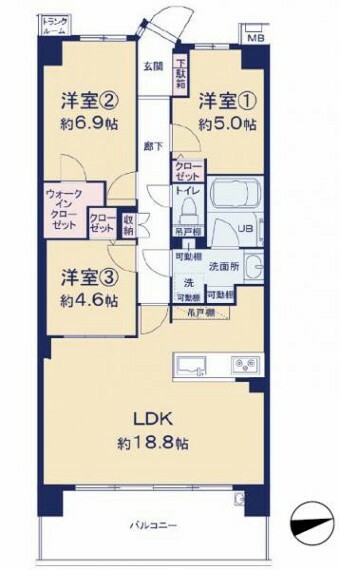 間取り図 お気軽にお問い合わせください。