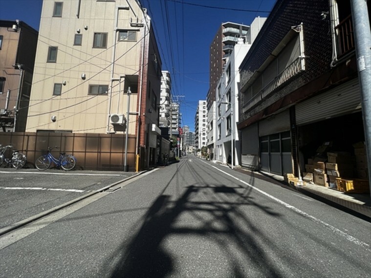 現況写真 前面道路6m土地現地写真現地ご案内可能です!!