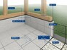 構造・工法・仕様 床下全面がコンクリートになるので防湿対策にもなります。