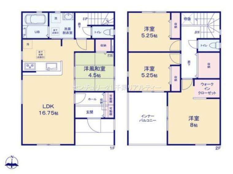 間取り図 4LDK＋Sの魅力的な間取り！LDKはゆったりとした空間で、ご家族との団らん時間が、より一層充実したものになりますね！家族との仲が深まり、自然と笑顔が増えそうです！