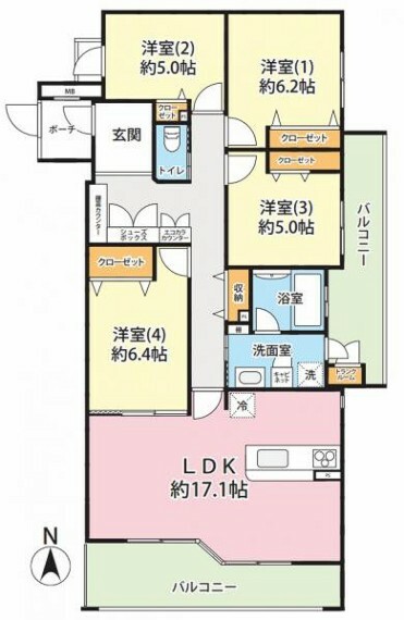 間取り図 【間取り図・図面】間取り図