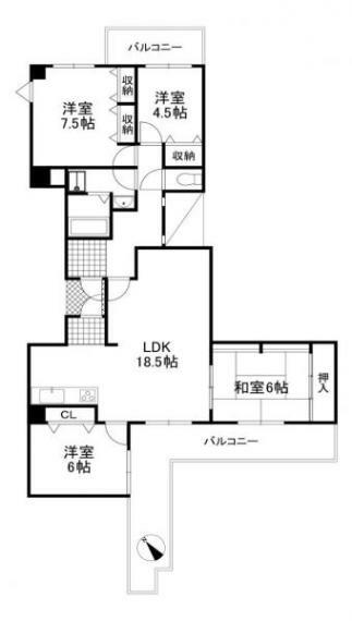 間取り図 【間取り図・図面】間取り図