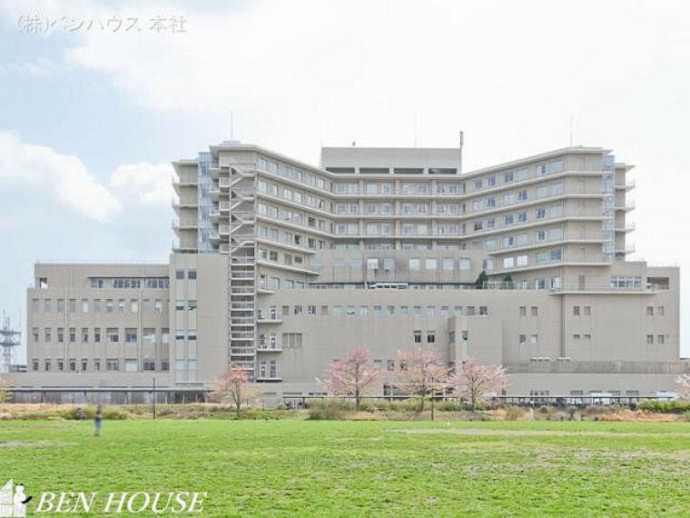 病院 横浜市東部病院　距離2730m