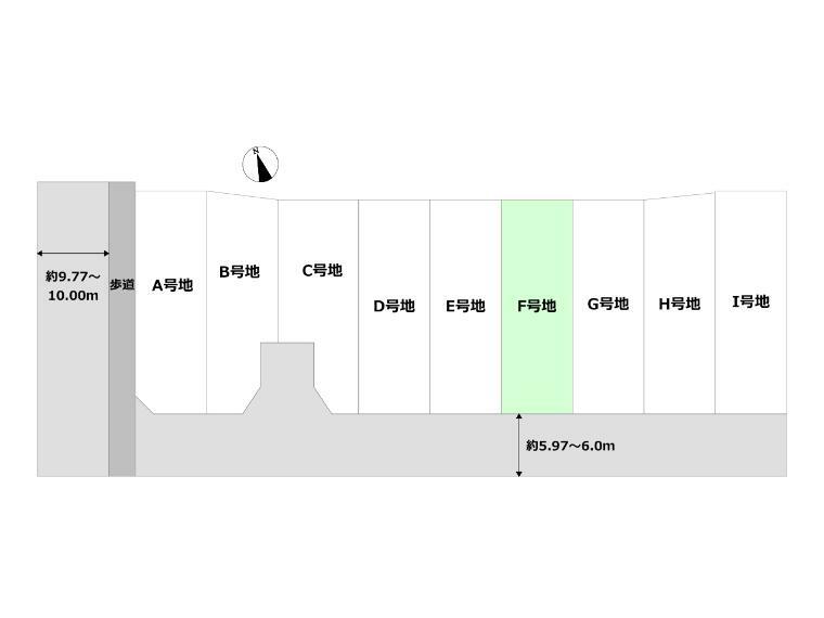 区画図 F号地