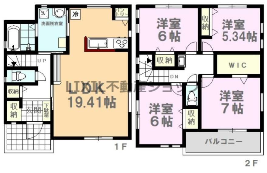 間取り図 【間取り図】間取り図です。