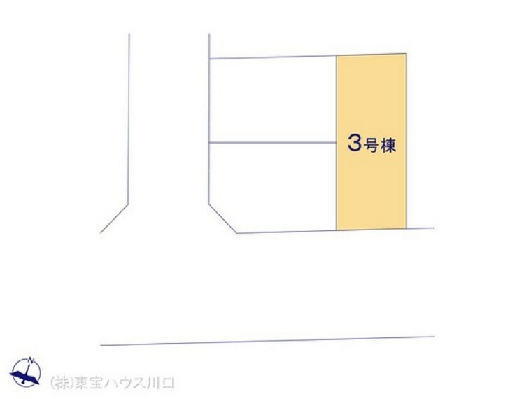 区画図 図面と異なる場合は現況を優先