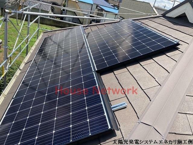 太陽光発電システムの定額利用サービス付の分譲住宅となり太陽光発電システムが設置