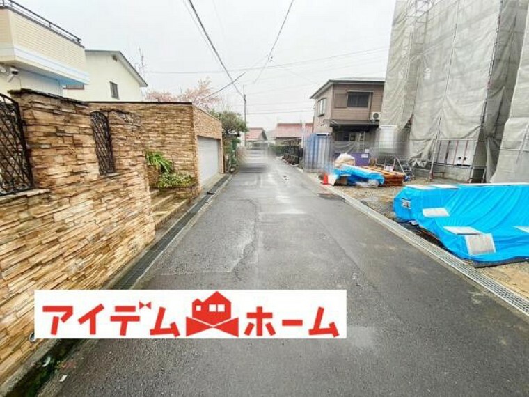 現況写真 前面道路 2024年3月25日撮影