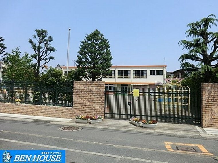 幼稚園・保育園 川崎若葉幼稚園 徒歩13分。