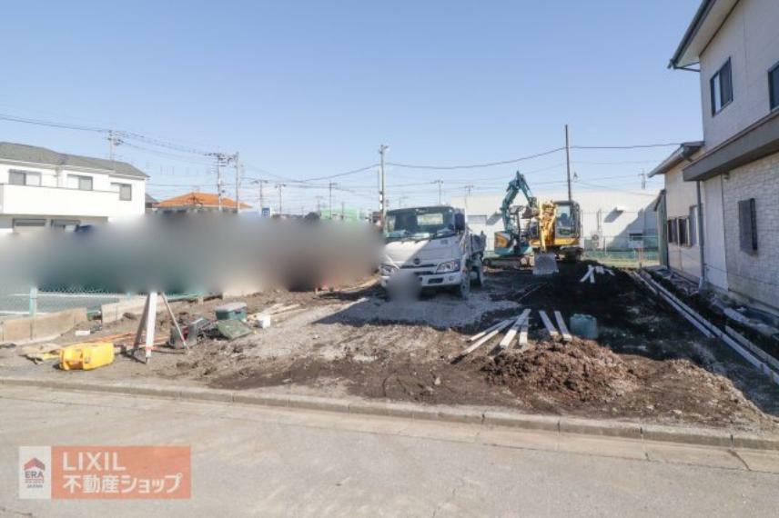 現況外観写真 現地建築中