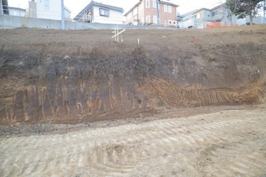 現況写真 土地の形が極端に長細かったり、狭小地、あるいは道路との高低差がある傾斜地だった場合、後々売ろうとしても買い手がつかない場合もあります。後々、売却することになった時に価値の下がらない土地を選びましょう。