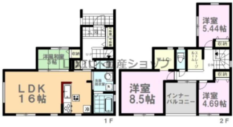 間取り図 【間取り図】間取り図です。