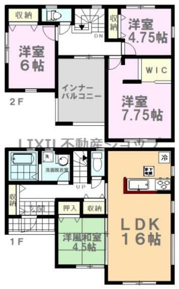 間取り図 【間取り図】間取り図です。