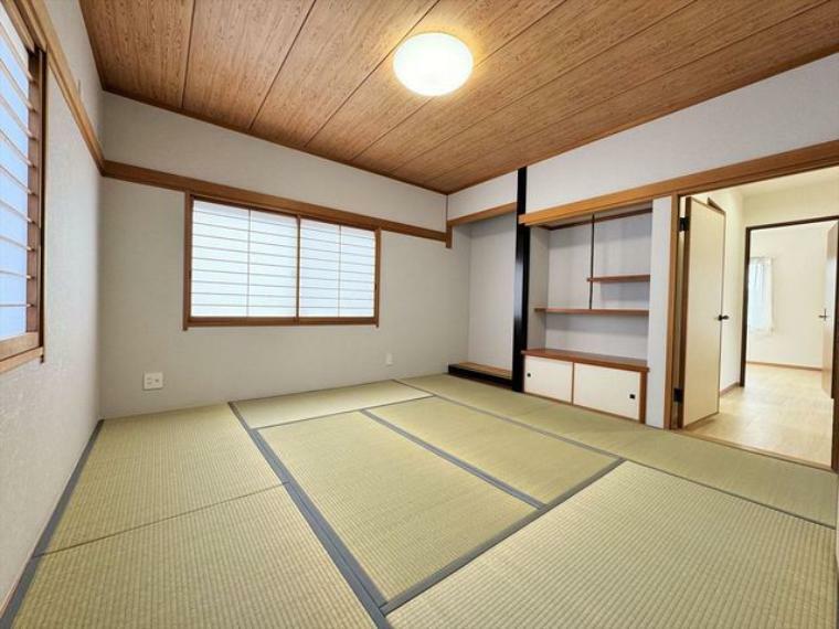和室 畳の香りがする和室は、癒しの空間になるかも。