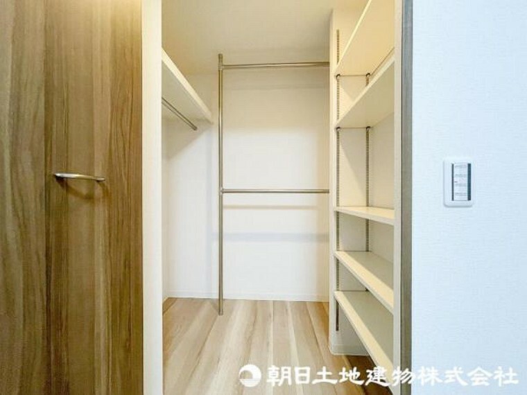 収納 各お部屋に収納スペースがあり、お部屋の中をスッキリ片付けられますね。